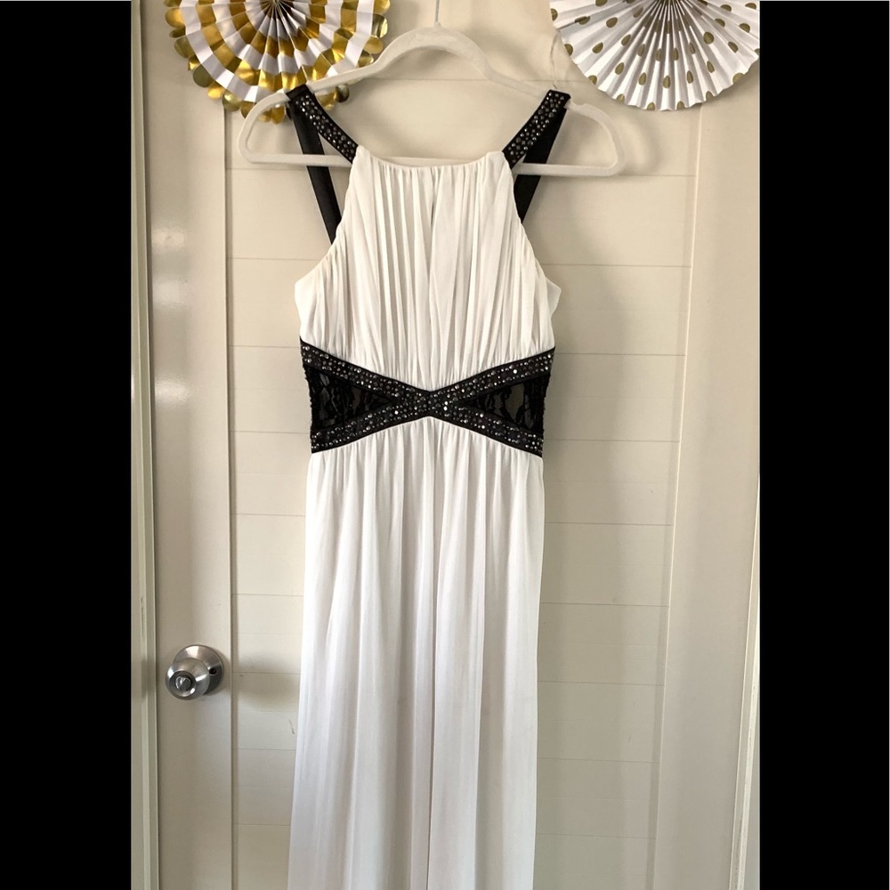 White elegant lightweight dress.